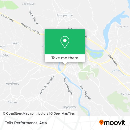 Tolis Performance map