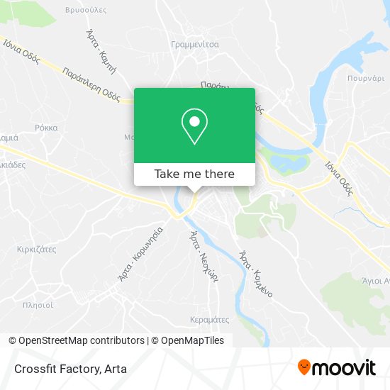 Crossfit Factory map