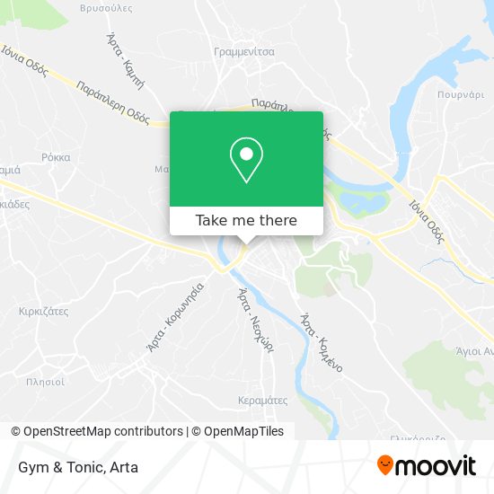 Gym & Tonic map