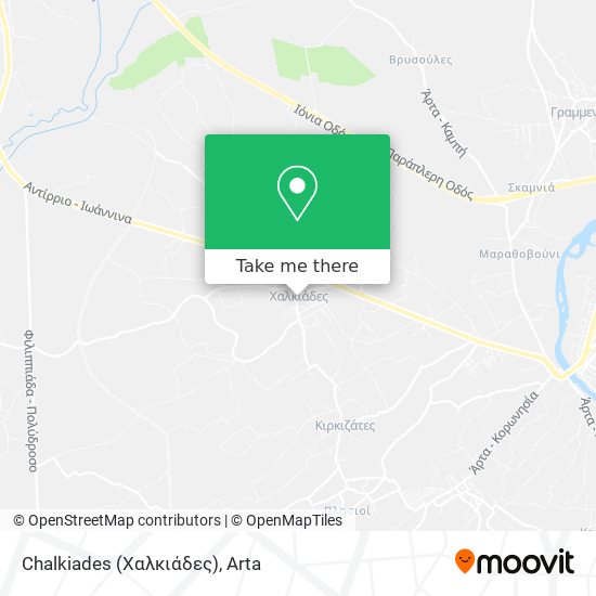 Chalkiades (Χαλκιάδες) map
