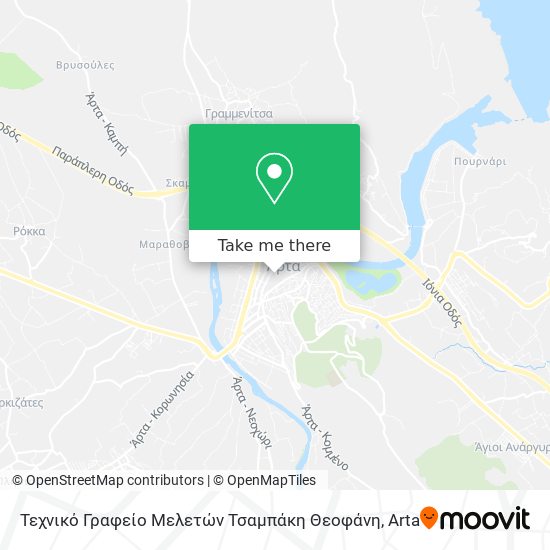 Τεχνικό Γραφείο Μελετών Τσαμπάκη Θεοφάνη map