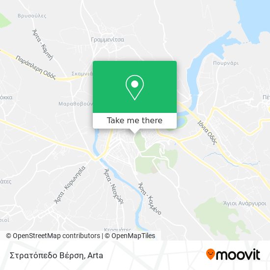 Στρατόπεδο Βέρση map