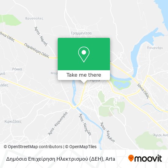 Δημόσια Επιχείρηση Ηλεκτρισμού (ΔΕΗ) map