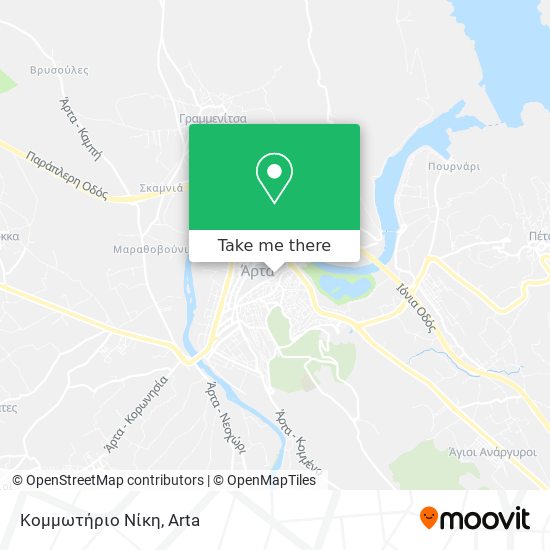 Κομμωτήριο Νίκη map