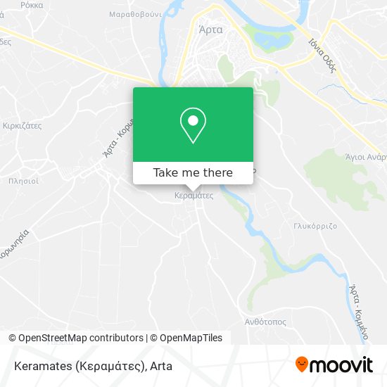 Keramates (Κεραμάτες) map