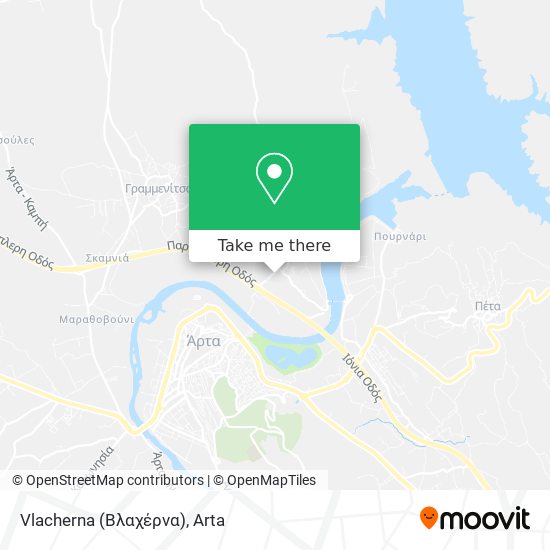 Vlacherna (Βλαχέρνα) map