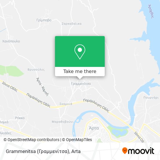 Grammenitsa (Γραμμενίτσα) map