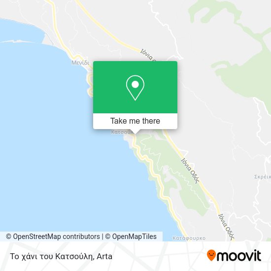 Το χάνι του Κατσούλη map