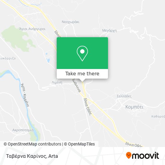Ταβέρνα Καρίνος map
