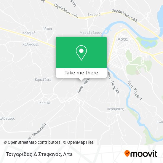 Τσιγαριδας Δ Στεφανος map