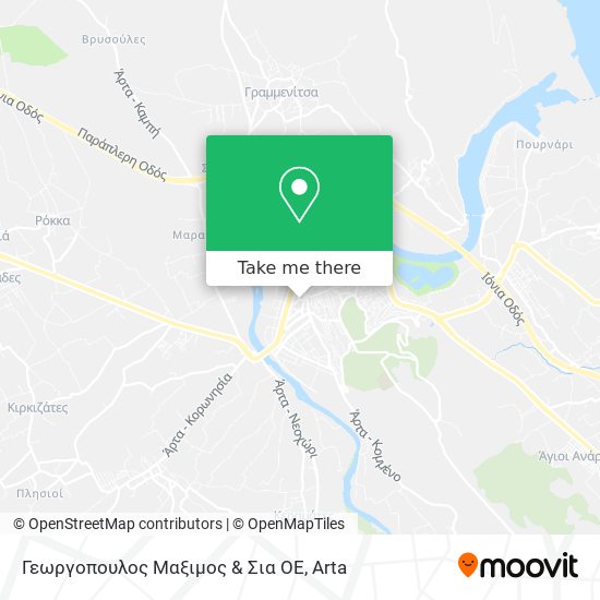 Γεωργοπουλος Μαξιμος & Σια ΟΕ map
