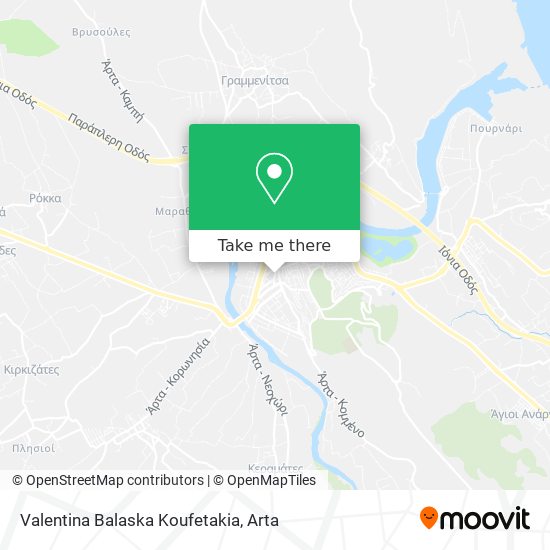 Valentina Balaska Koufetakia map