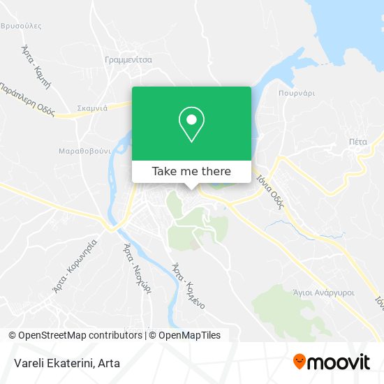 Vareli Ekaterini map