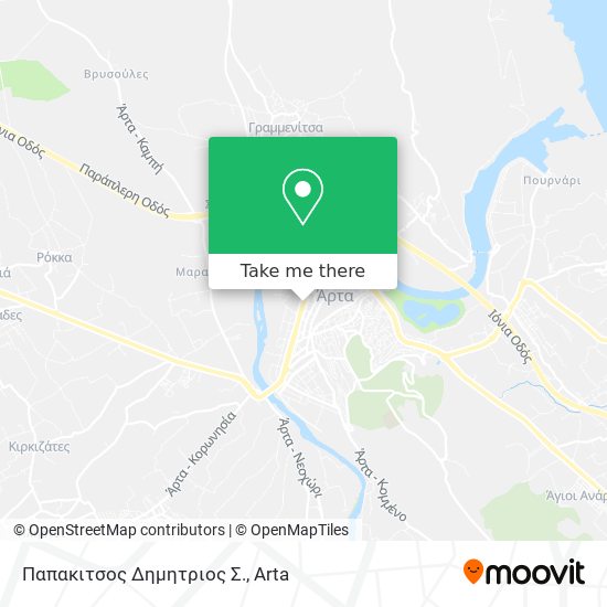 Παπακιτσος Δημητριος Σ. map