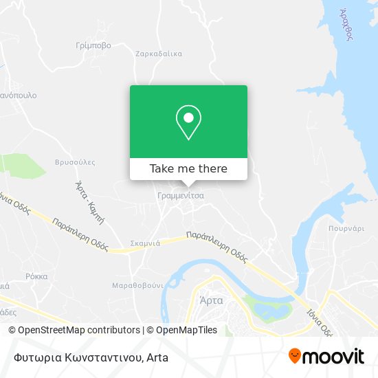 Φυτωρια Κωνσταντινου map