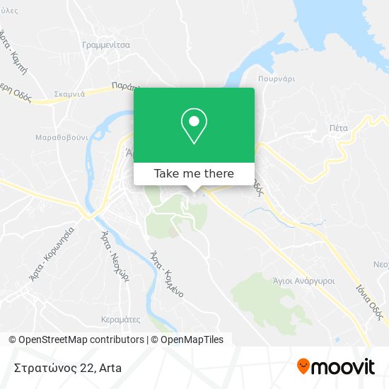 Στρατώνος 22 map