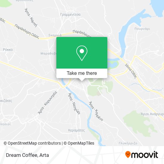 Dream Coffee map