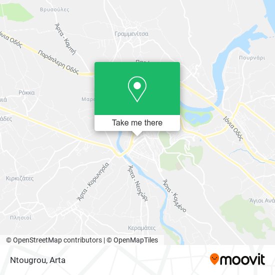 Ntougrou map