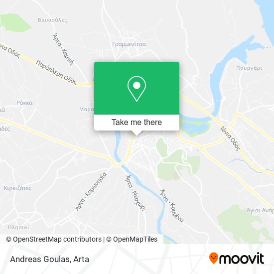 Andreas Goulas map