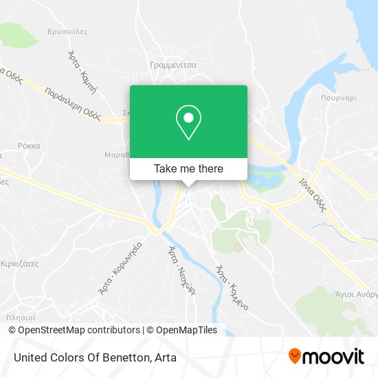 United Colors Of Benetton map