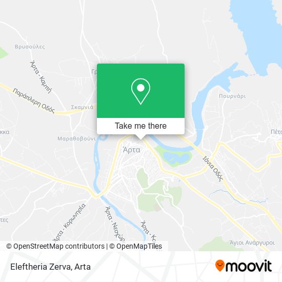 Eleftheria Zerva map