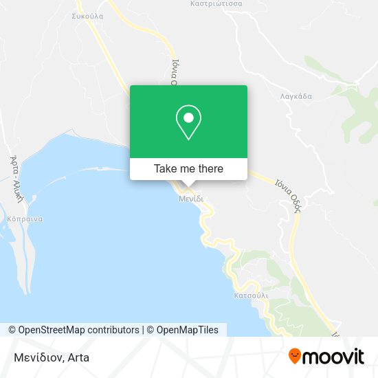 Μενίδιον map