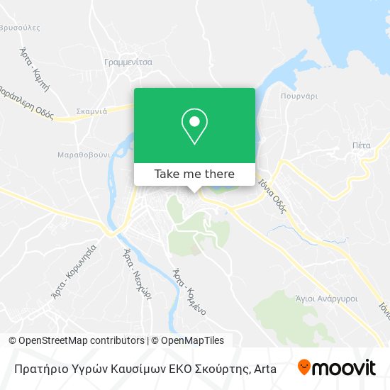 Πρατήριο Υγρών Καυσίμων EKO Σκούρτης map