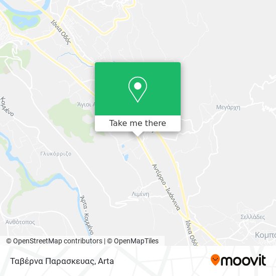 Ταβέρνα Παρασκευας map