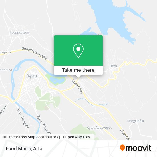Food Mania map