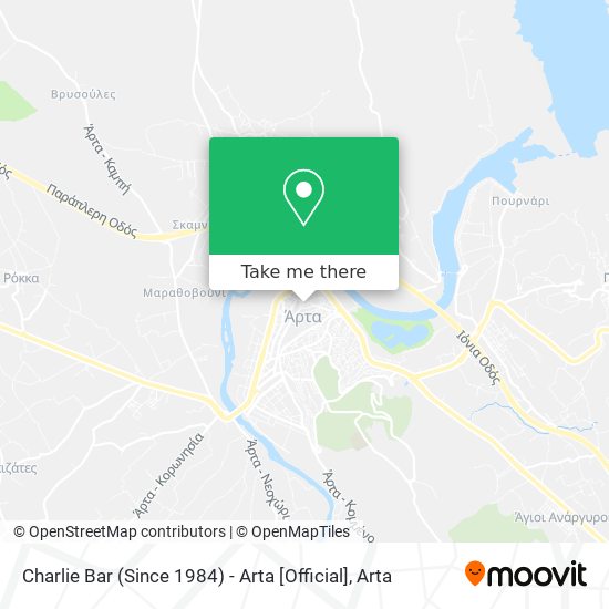 Charlie Bar (Since 1984) - Arta [Official] map