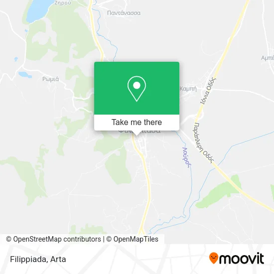 Filippiada map