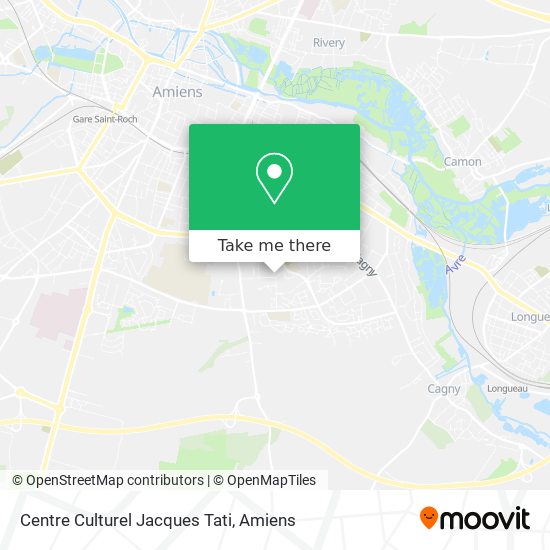 Mapa Centre Culturel Jacques Tati