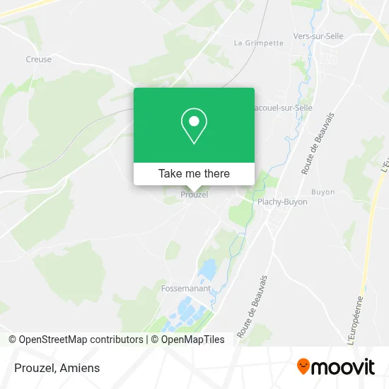 Prouzel map