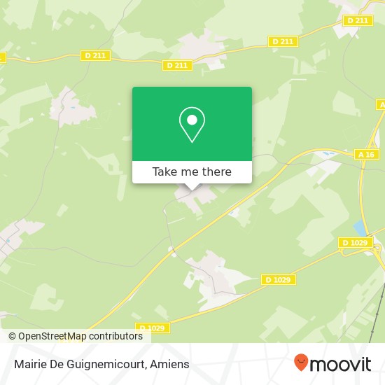 Mairie De Guignemicourt map