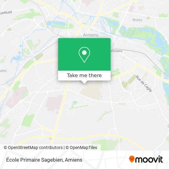 École Primaire Sagebien map
