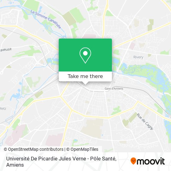 Université De Picardie Jules Verne - Pôle Santé map