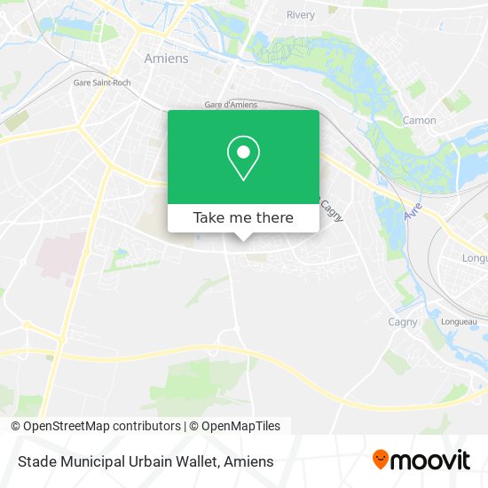 Mapa Stade Municipal Urbain Wallet