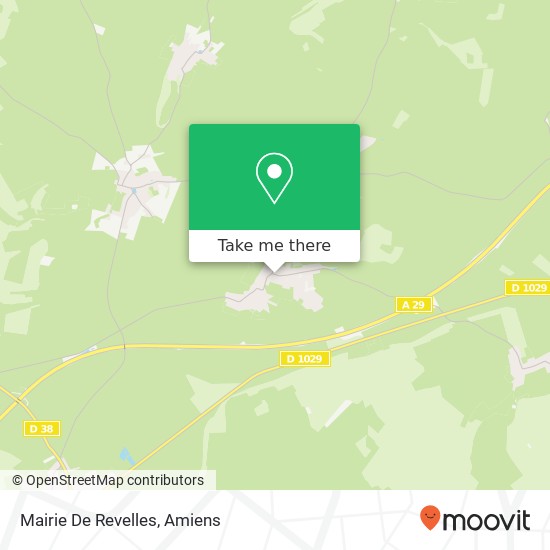 Mairie De Revelles map