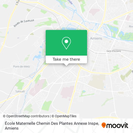 École Maternelle Chemin Des Plantes Annexe Inspe map