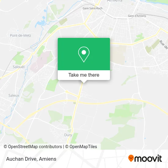 Auchan Drive map