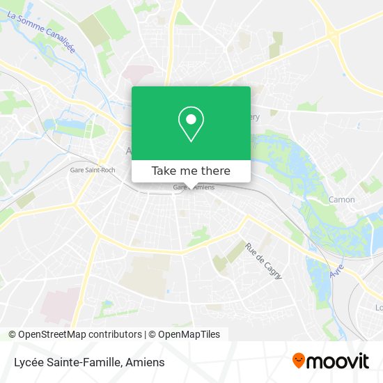 Lycée Sainte-Famille map