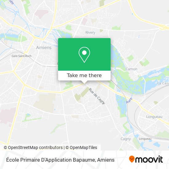 École Primaire D'Application Bapaume map