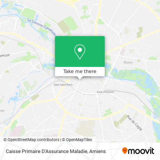 Caisse Primaire D'Assurance Maladie map