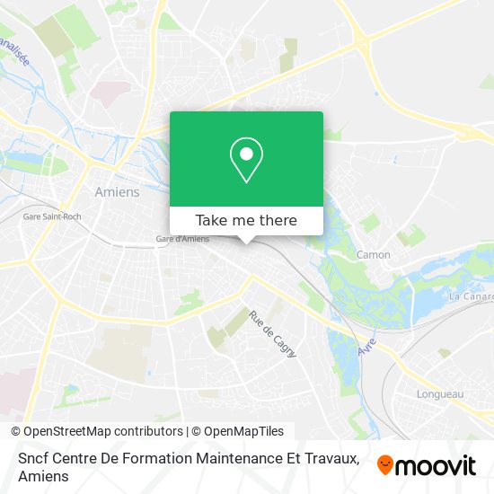 Sncf Centre De Formation Maintenance Et Travaux map