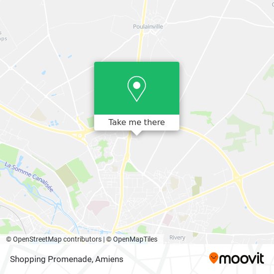 Shopping Promenade map