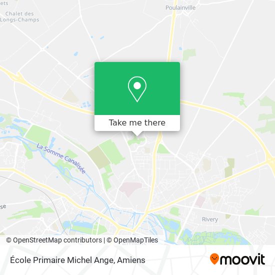 École Primaire Michel Ange map