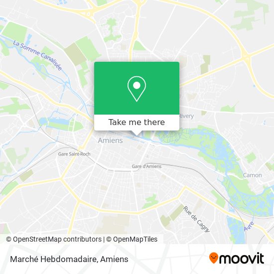Marché Hebdomadaire map