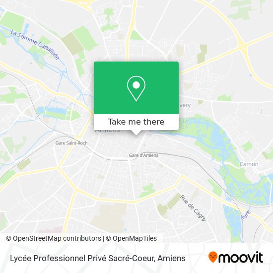 Lycée Professionnel Privé Sacré-Coeur map
