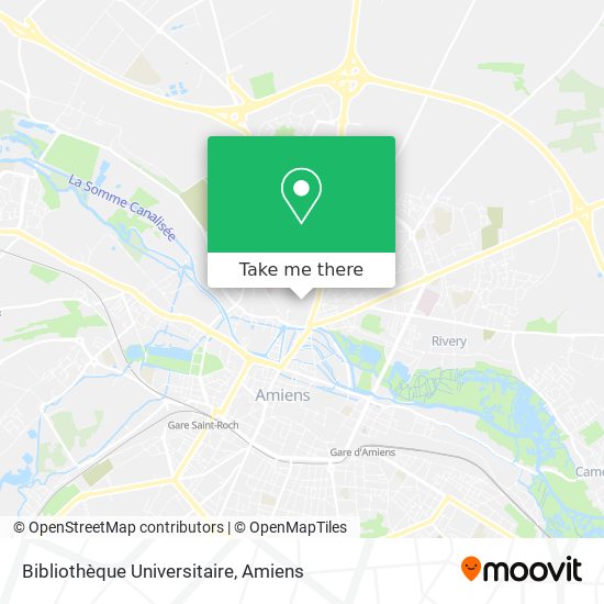 Bibliothèque Universitaire map