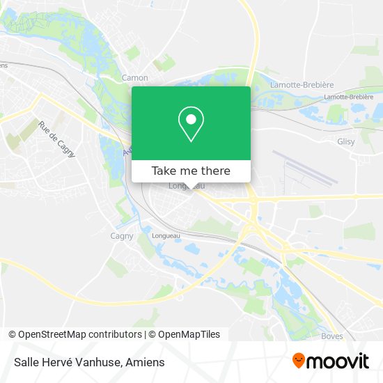 Salle Hervé Vanhuse map